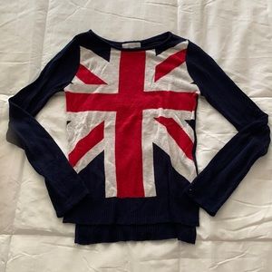 Delia’s Union Jack Light Sweater